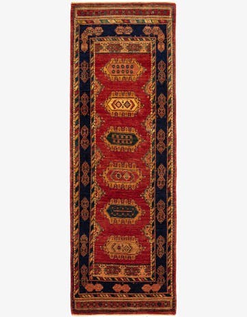 2' 11 x 8' 11 Kashkuli Runner Rug