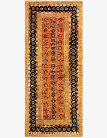 2' 9 x 6' 7 Kashkuli Wool Runner Rug