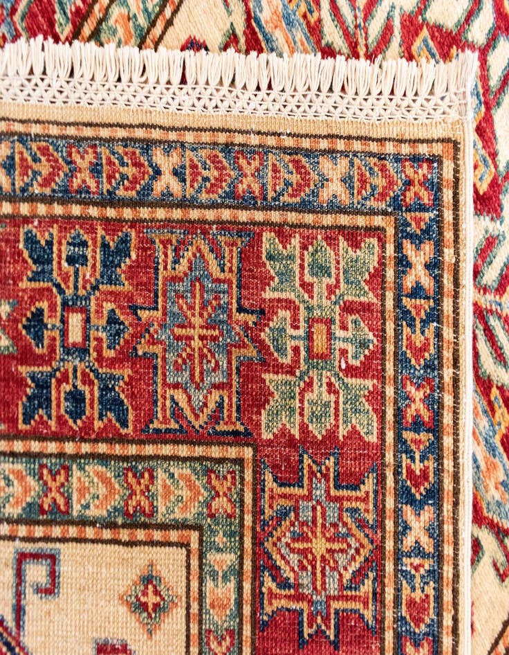 Detail image of 2' 8 x 10' Kazak Wool Runner Rug
