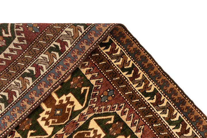 3' x 11' 8 Hand Knotted Kazak Wool Runner Rug