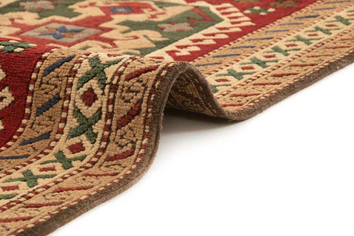 3' 2 x 12' 7 Kazak Runner Rug