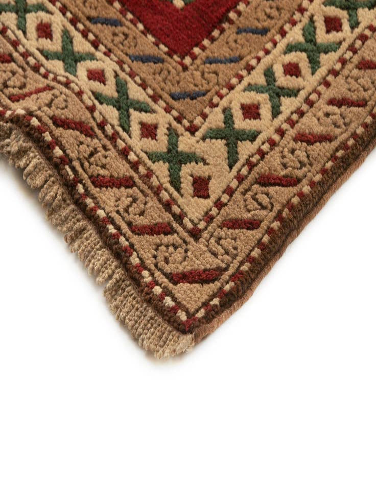 Detail image of 3' 2 x 12' 7 Kazak Runner Rug