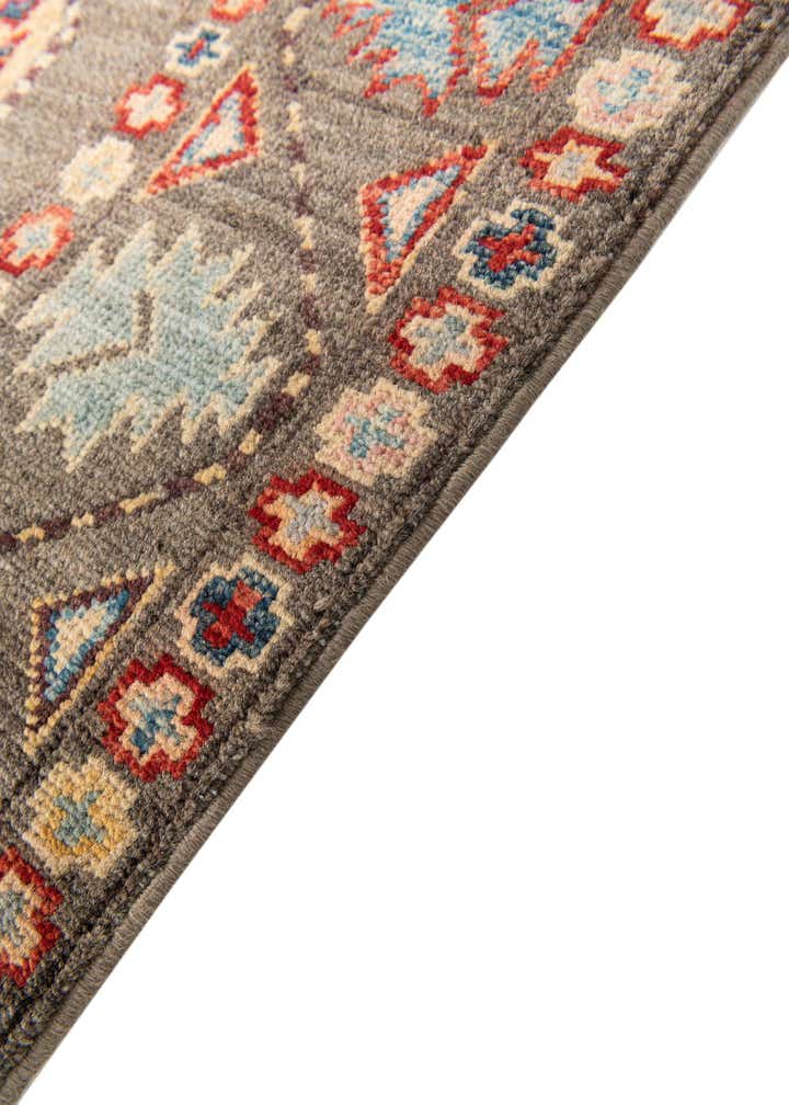 2' 7 x 10' Hand Knotted Kazak Runner Rug