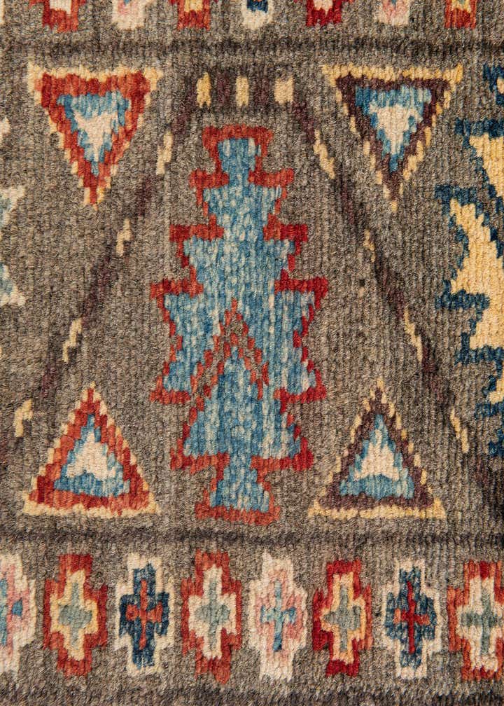 2' 7 x 10' Hand Knotted Kazak Runner Rug