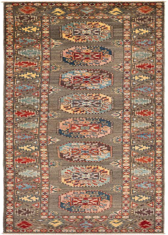2' 7 x 10' Hand Knotted Kazak Runner Rug