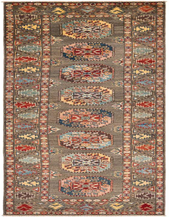 2' 7 x 10' Hand Knotted Kazak Runner Rug