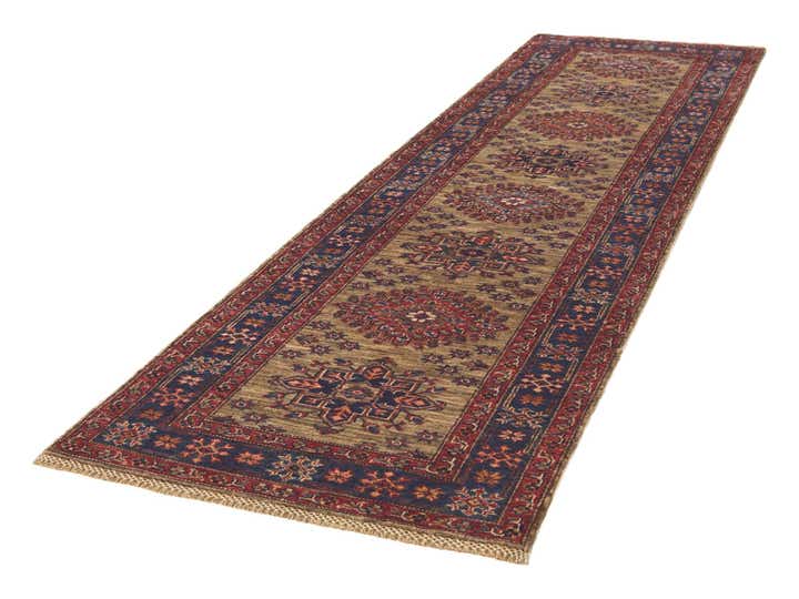 2' 6 x 9' 10 Hand Knotted Kazak Runner Rug