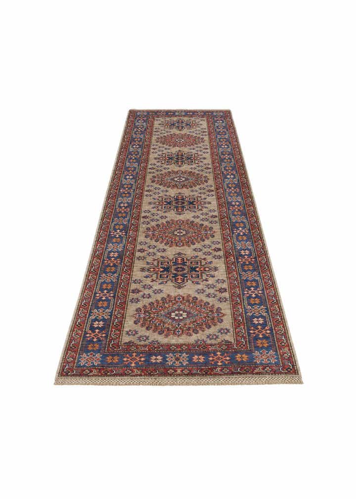 2' 6 x 9' 10 Hand Knotted Kazak Runner Rug