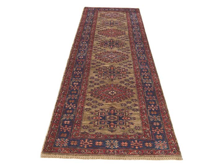2' 6 x 9' 10 Hand Knotted Kazak Runner Rug