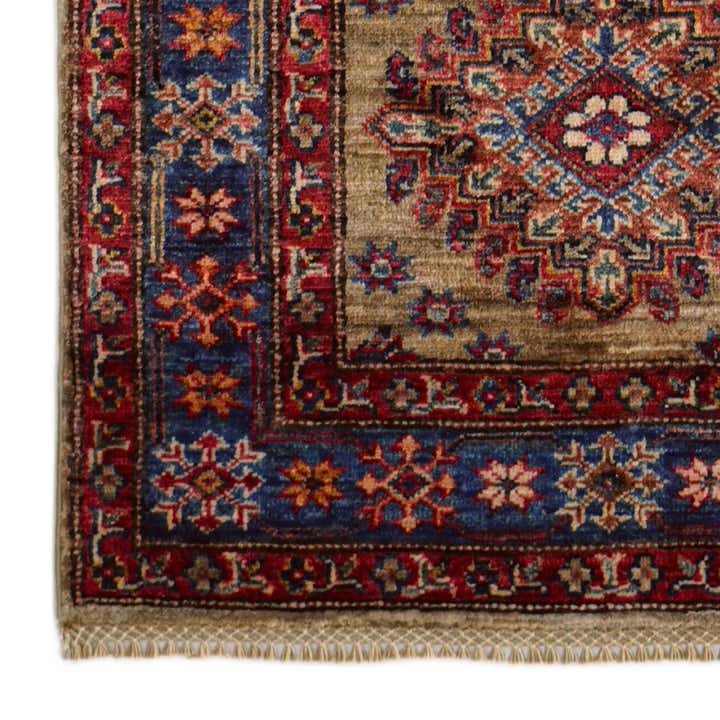2' 6 x 9' 10 Hand Knotted Kazak Runner Rug