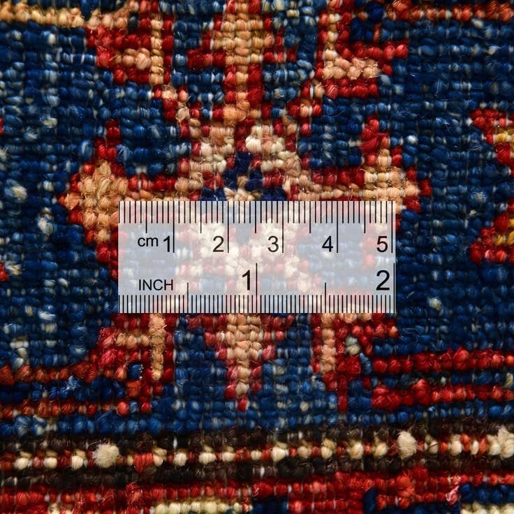 Detail image of 2' 6 x 9' 10 Hand Knotted Kazak Runner Rug