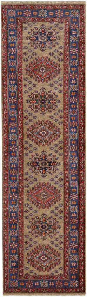 2' 6 x 9' 10 Hand Knotted Kazak Runner Rug