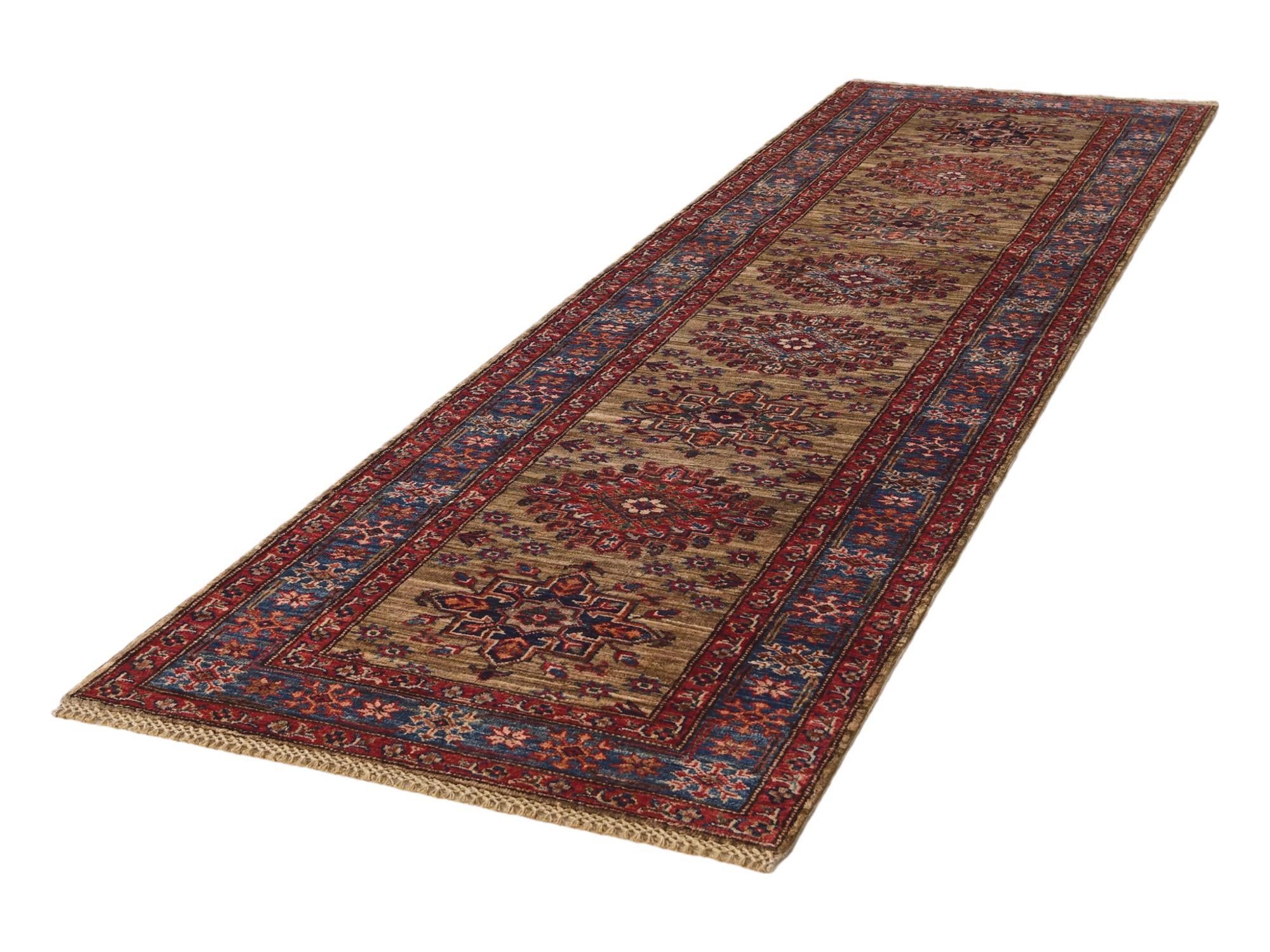 2' 10 x 9' 5 Hand Knotted Kazak Runner Rug