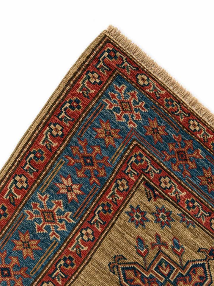 2' 10 x 9' 5 Hand Knotted Kazak Runner Rug