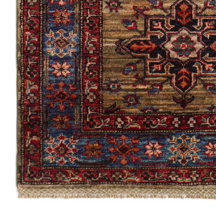 Detail image of 2' 10 x 9' 5 Hand Knotted Kazak Runner Rug