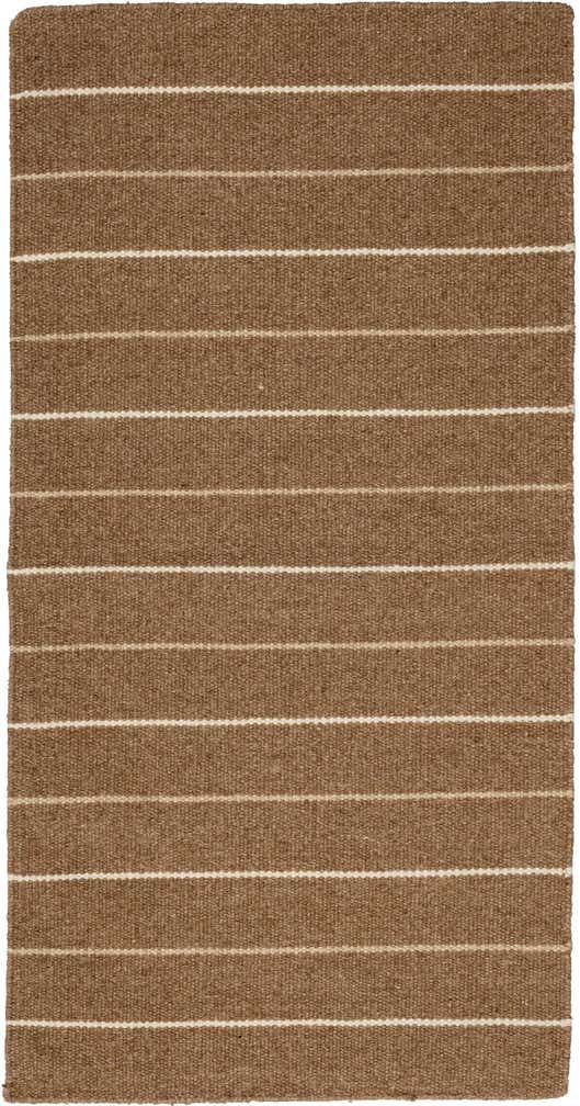 2' 4 x 4' 6 Hand Woven Kilim Dhurrie Wool Runner Rug