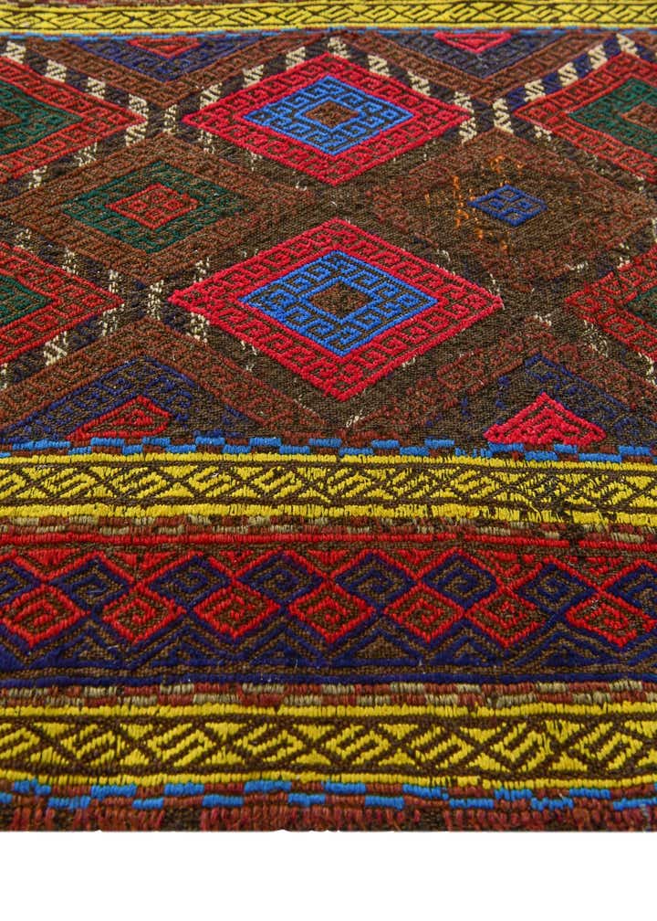 2' 3 x 7' 9 Hand Knotted Kilim Fars Persian Wool Runner Rug
