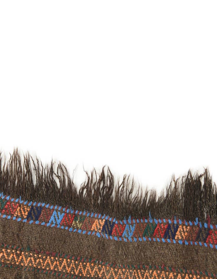 Detail image of 2' 3 x 7' 9  Hand Knotted Kilim Fars Persian Wool Runner Rug