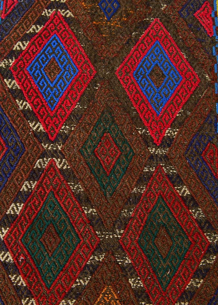 2' 3 x 7' 9 Hand Knotted Kilim Fars Persian Wool Runner Rug