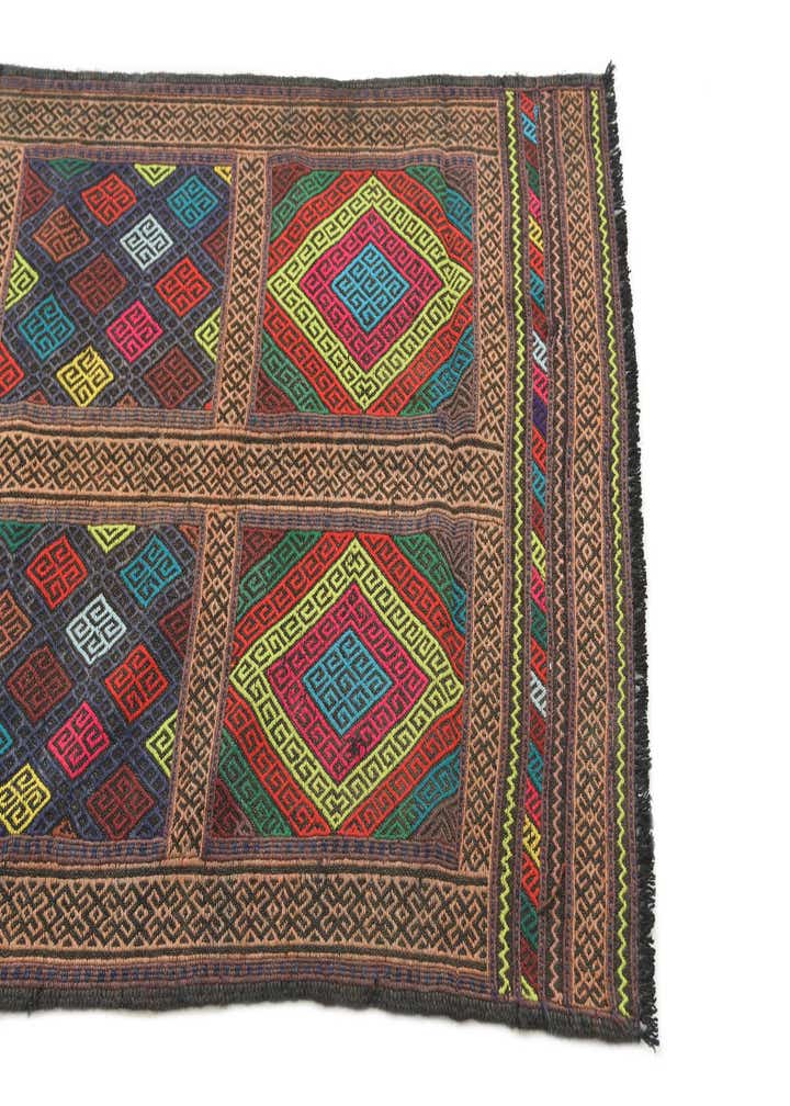 2' 5 x 8' 10 Hand Knotted Kilim Fars Persian Wool Runner Rug