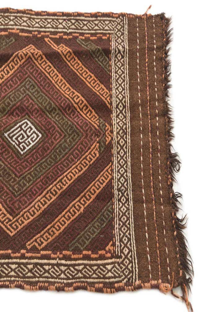 2' x 5' 8 Hand Knotted Kilim Fars Persian Wool Runner Rug