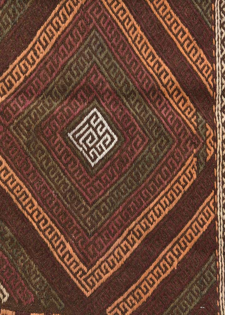 2' x 5' 8 Hand Knotted Kilim Fars Persian Wool Runner Rug