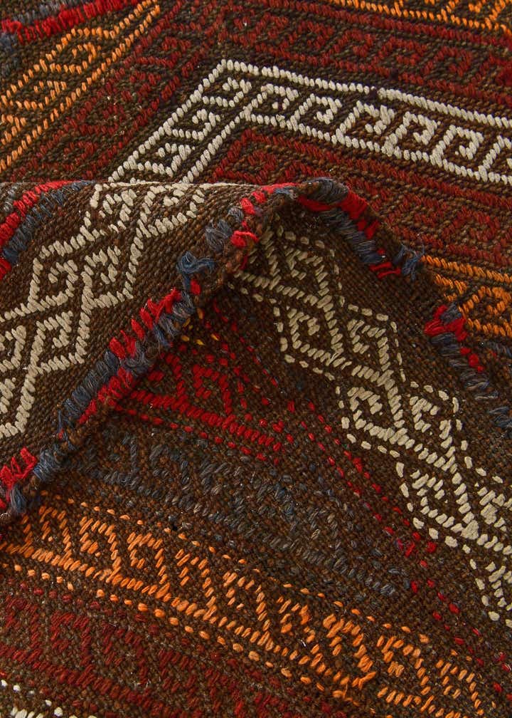 2' 2 x 8' 6 Hand Knotted Kilim Fars Persian Wool Runner Rug
