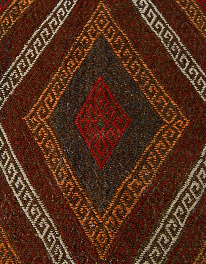 2' 2 x 8' 6 Hand Knotted Kilim Fars Persian Wool Runner Rug