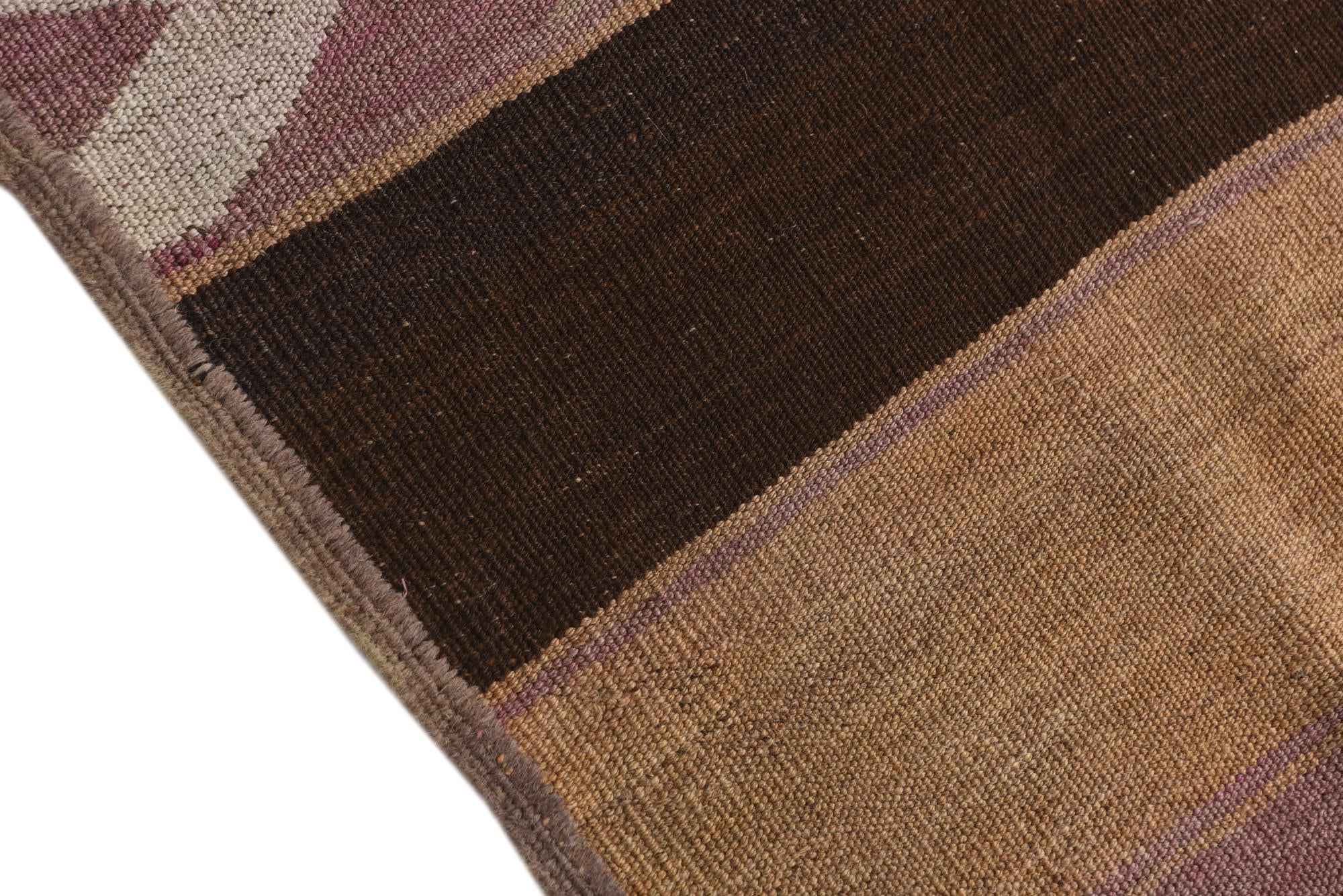 2' 1 x 14' 3 Hand Woven Kilim Fars Wool Runner Rug