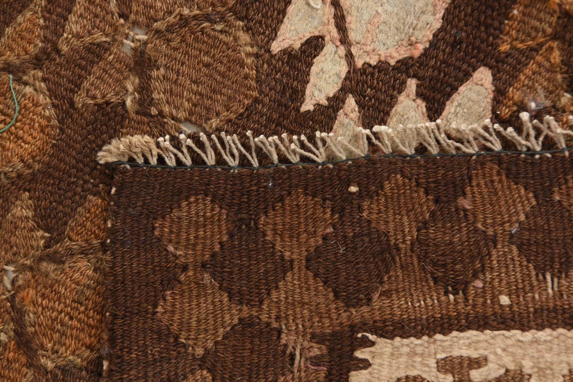 3' 5 x 8' 5 Hand Woven Kilim Fars Wool Runner Rug