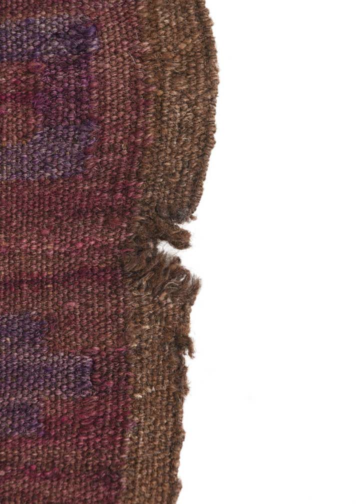 5' 2 x 9' 10 Hand Woven Kilim Fars Wool Runner Rug