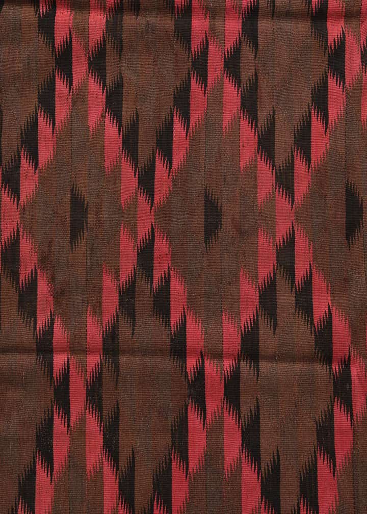 4' 6 x 15' Hand Woven Kilim Fars Wool Runner Rug
