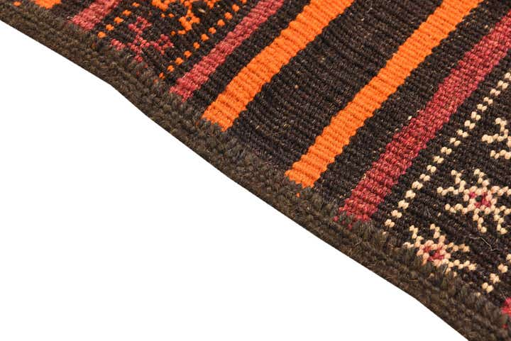 2' 8 x 8' 3 Hand Woven Kilim Fars Wool Runner Rug