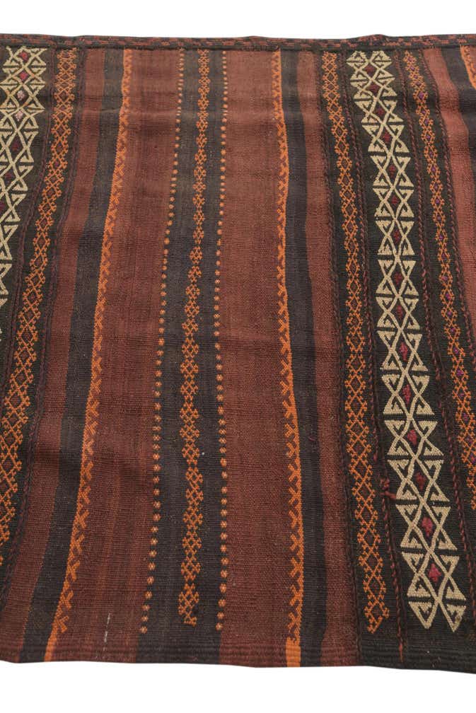 3' 6 x 12' 1 Hand Woven Kilim Fars Wool Runner Rug