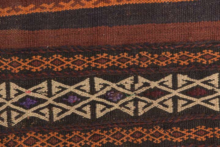 3' 6 x 12' 1 Hand Woven Kilim Fars Wool Runner Rug