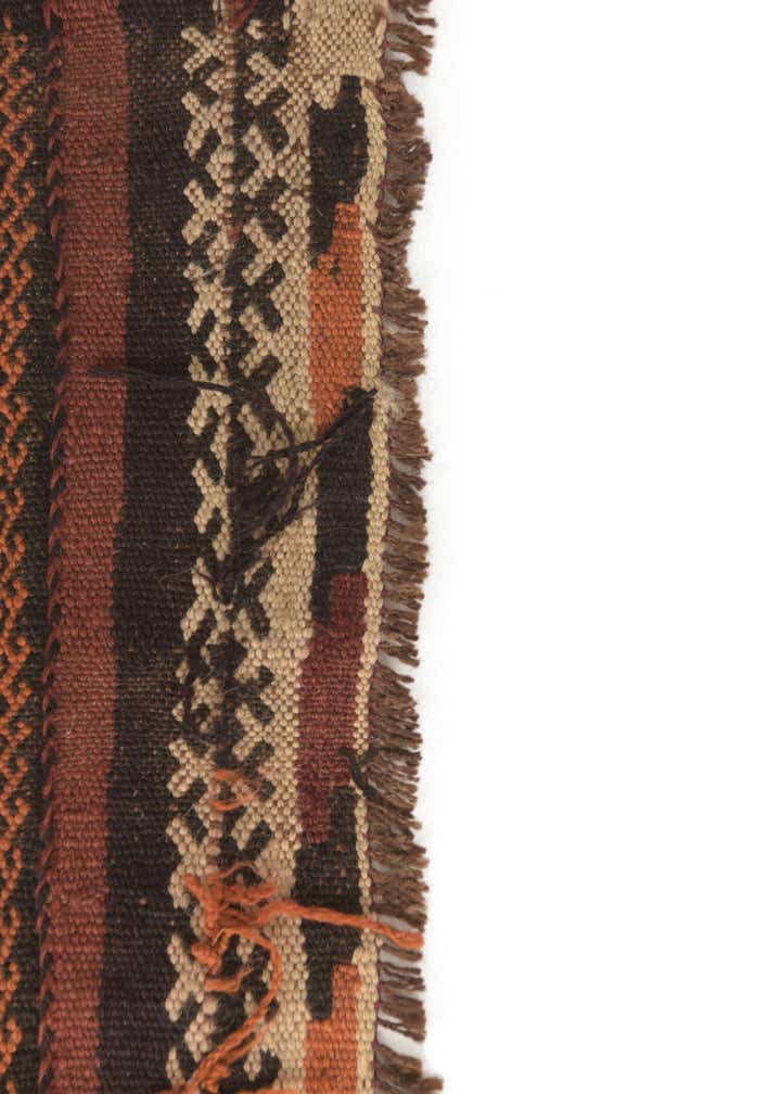 3' 6 x 12' 1 Hand Woven Kilim Fars Wool Runner Rug