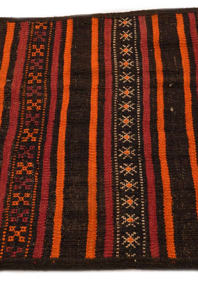 2' 5 x 8' Hand Woven Kilim Fars Wool Runner Rug