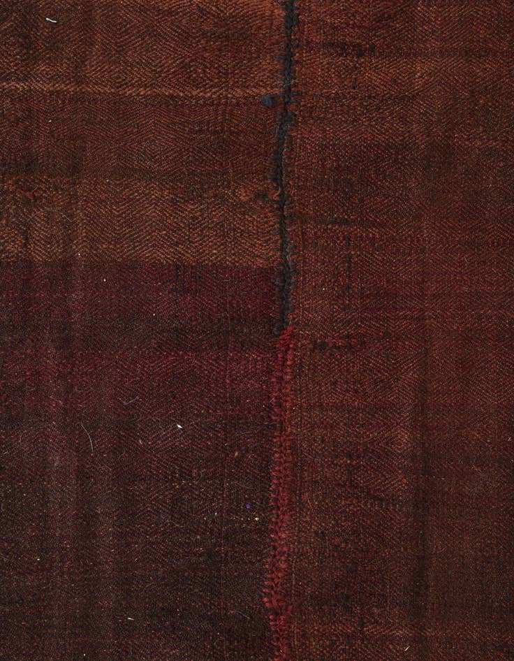 Detail image of 4' 5 x 11' 5  Hand Woven Kilim Fars Wool Runner Rug