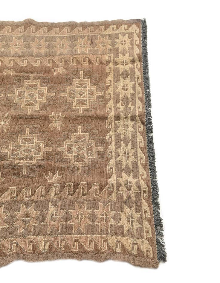 Detail image of 2' 10 x 5' 5  Hand Woven Kilim Modern Wool Runner Rug