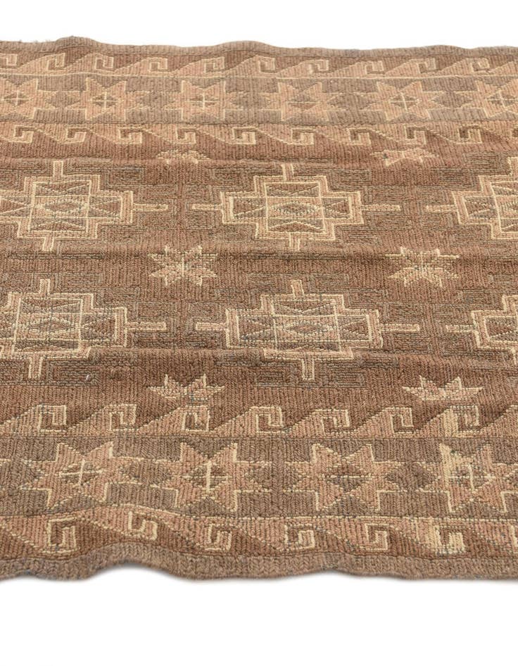 Detail image of 2' 10 x 5' 5  Hand Woven Kilim Modern Wool Runner Rug