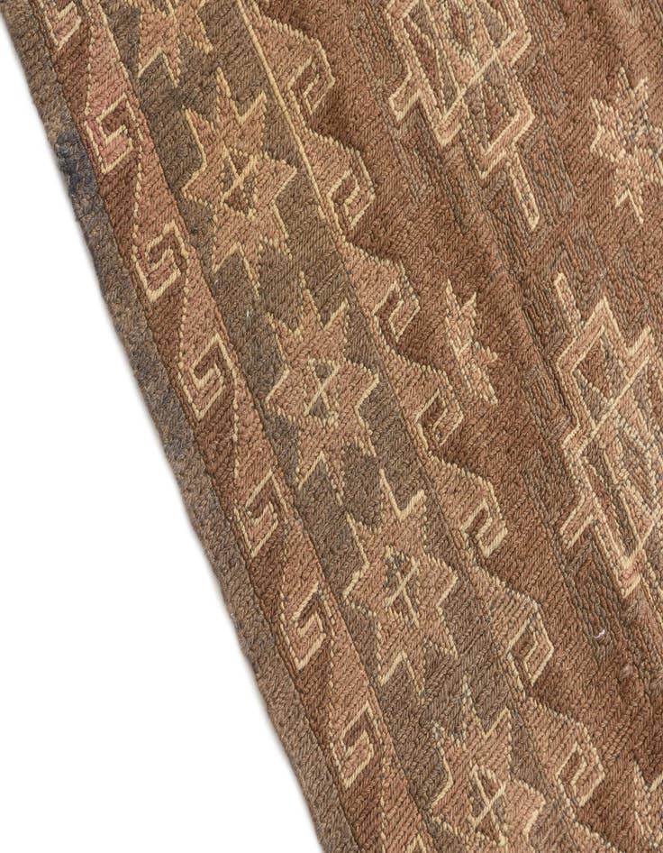 Detail image of 2' 10 x 5' 5  Hand Woven Kilim Modern Wool Runner Rug