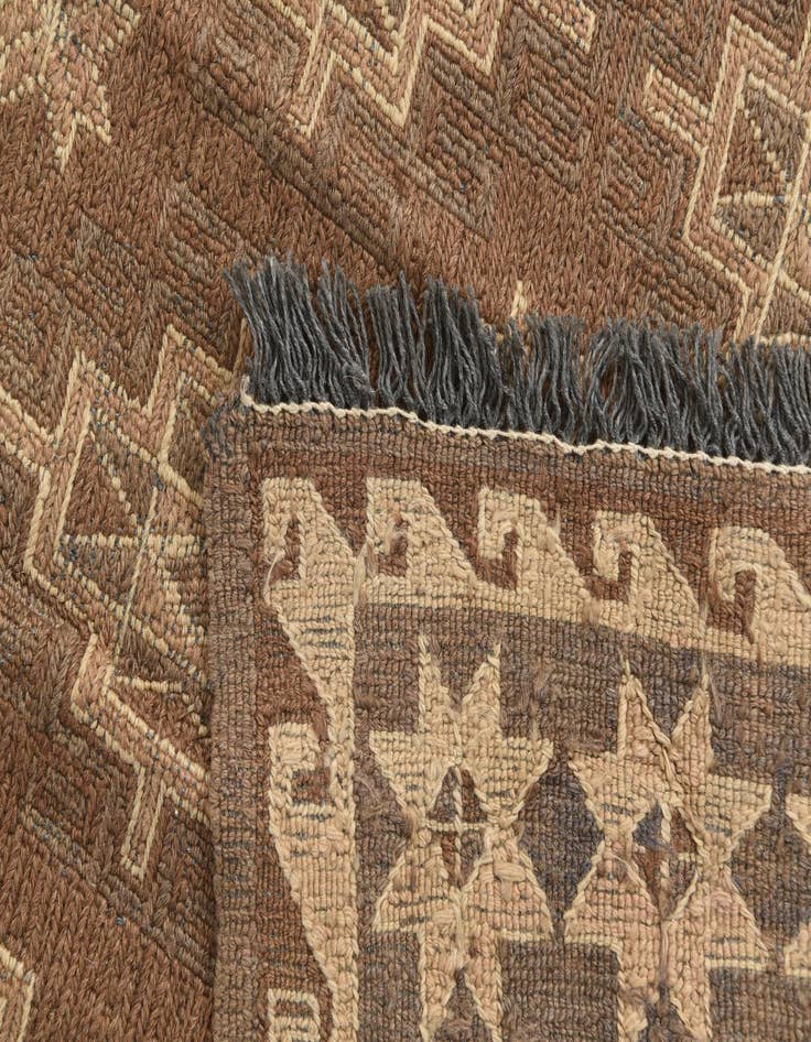 Detail image of 2' 10 x 5' 5  Hand Woven Kilim Modern Wool Runner Rug