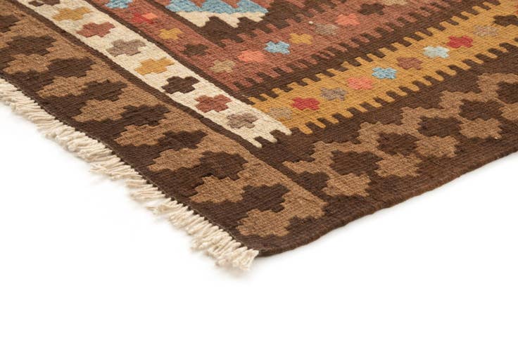 Detail image of 4' 4 x 14' 10 Kilim Runner Rug
