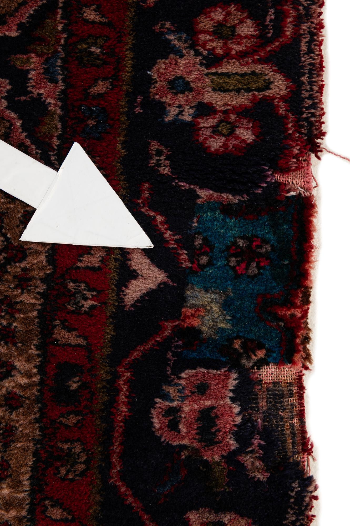 4' 7 x 9' 5 Hand Knotted Koliaei Persian Wool Runner Rug