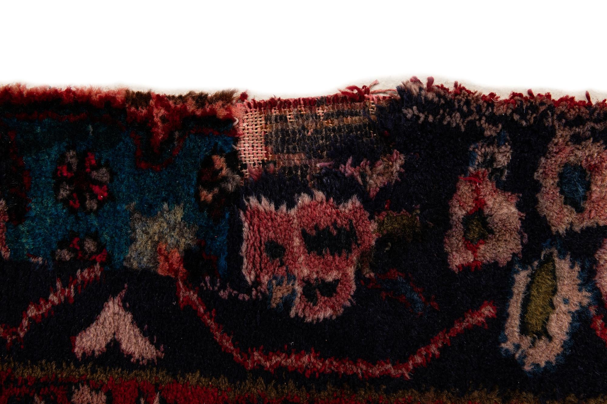 4' 7 x 9' 5 Hand Knotted Koliaei Persian Wool Runner Rug