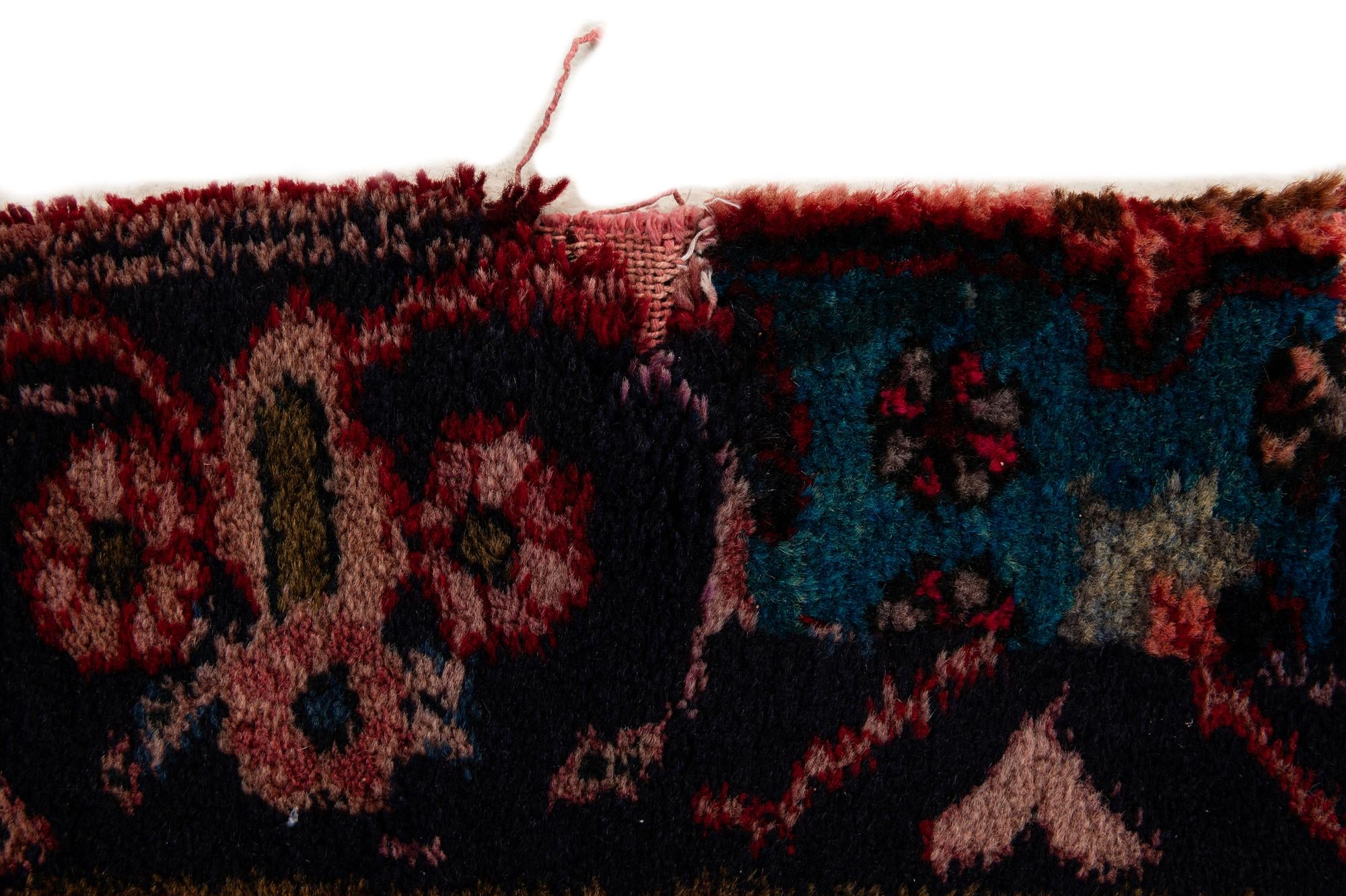 4' 7 x 9' 5 Hand Knotted Koliaei Persian Wool Runner Rug