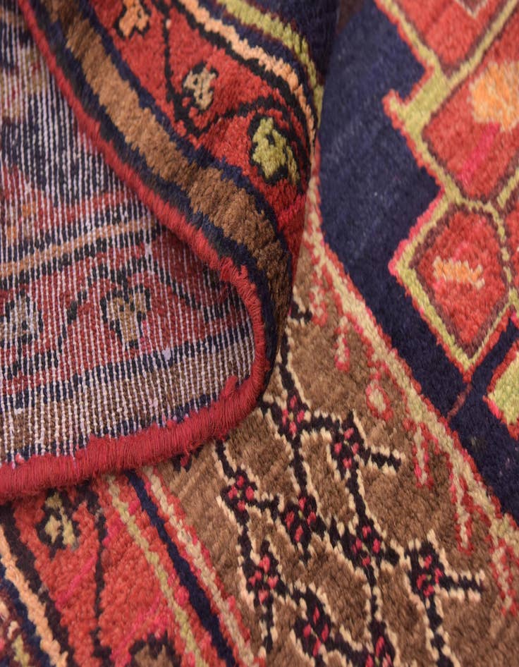 Detail image of 5' x 9' 10  Hand Knotted Koliaei Persian Wool Runner Rug