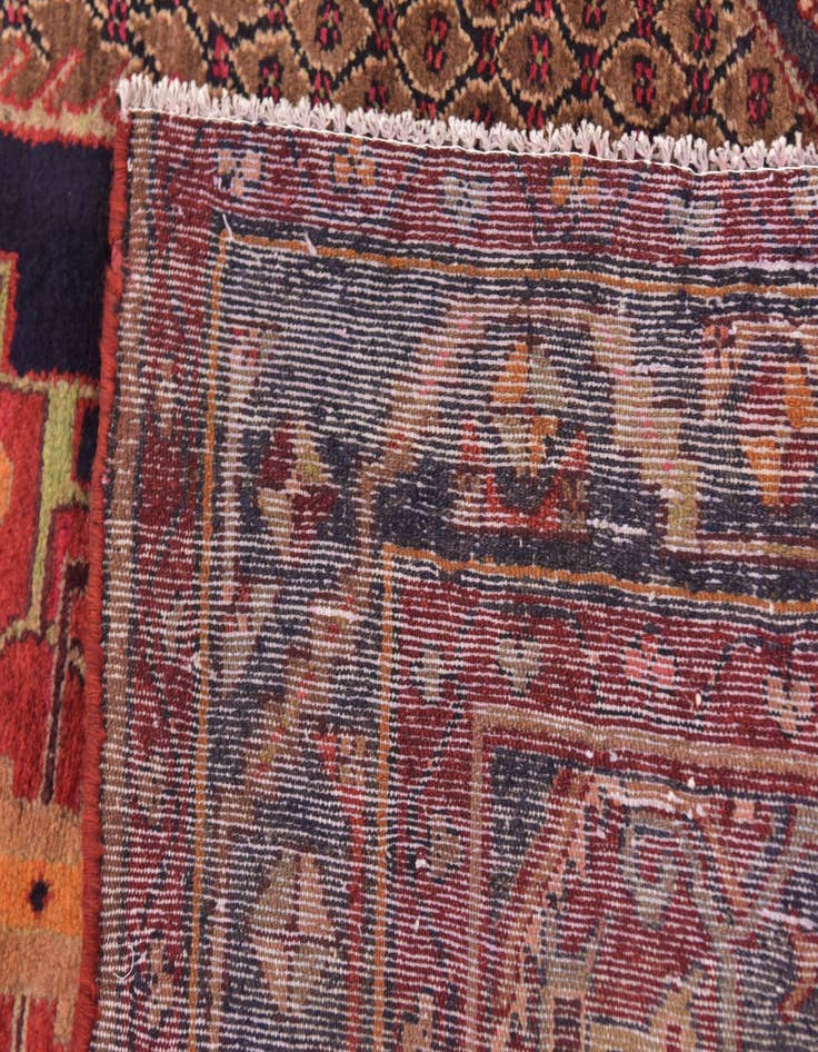 Detail image of 5' x 9' 10  Hand Knotted Koliaei Persian Wool Runner Rug