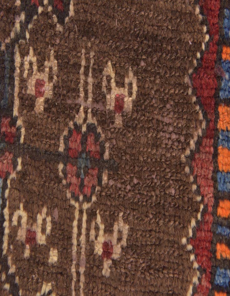 Detail image of 5' x 10' 4  Hand Knotted Koliaei Persian Wool Runner Rug