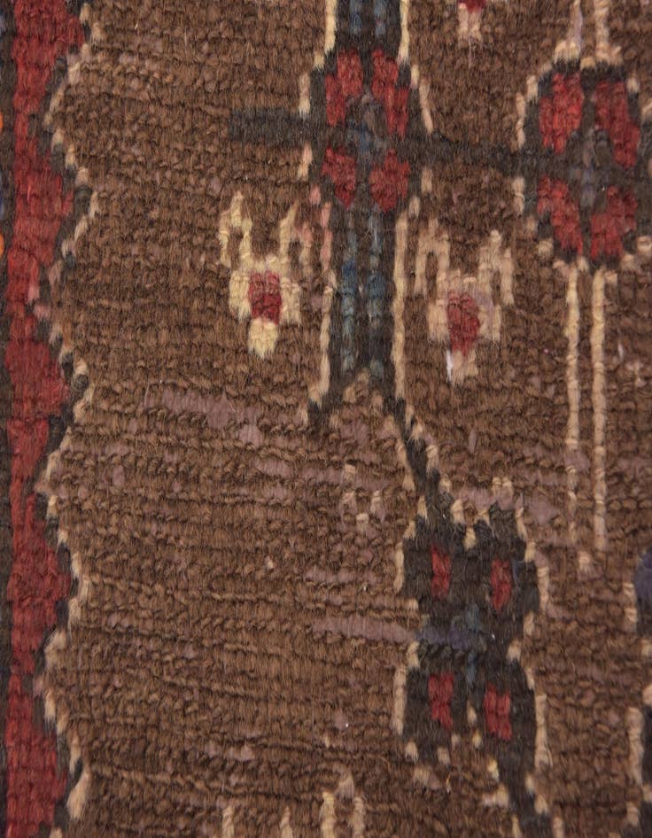 Detail image of 5' x 10' 4  Hand Knotted Koliaei Persian Wool Runner Rug